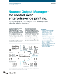 KM, Nuance, Output Manager, Brochure, Konica-Minolta, Middle Georgia Business Products